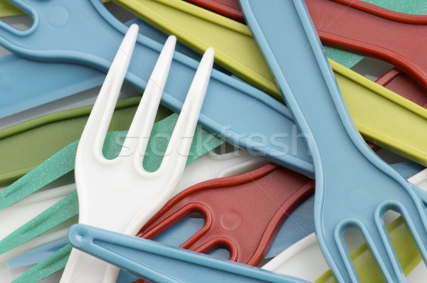 plastic forks Stock photo © pedrosala