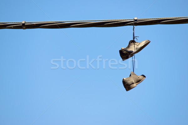 Stock photo: Stylish shoes
