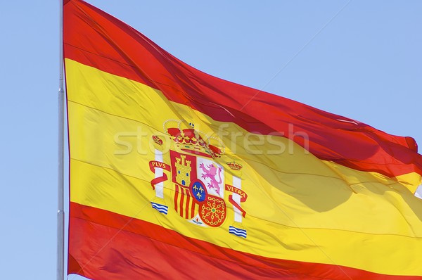 Spanje spaanse vlag texturen bal Stockfoto © pedrosala