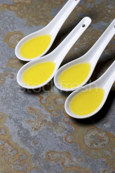 Olio d'oliva piccolo Cina cucina tavola Foto d'archivio © pedrosala