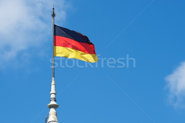 German national flag Stock photo © pedrosala