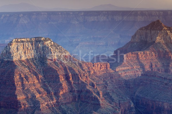 Grand Canyon parque Arizona EUA puesta de sol paisaje Foto stock © pedrosala