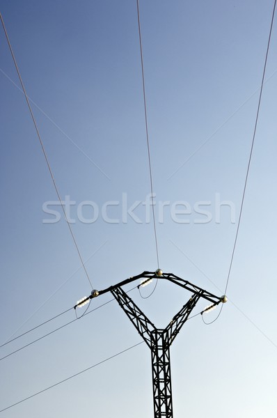 Pylon silhouette Stock photo © pedrosala