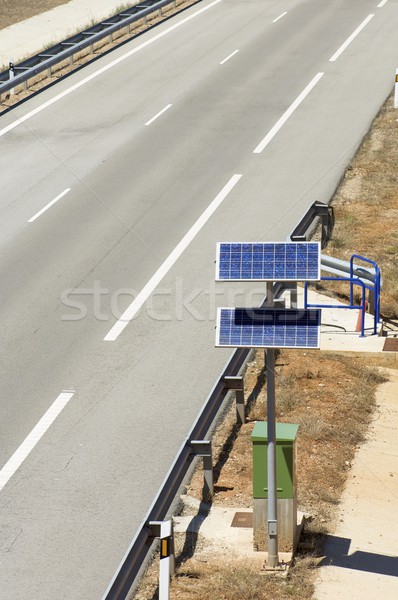 panels and highway Stock photo © pedrosala