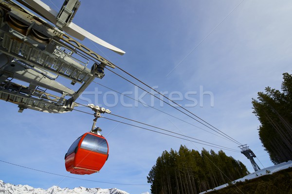 Gondola lift Stock photo © pedrosala