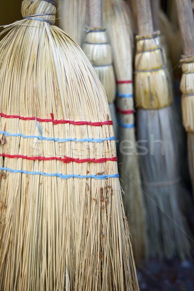 Groupe paille texture arbre bois travaux [[stock_photo]] © pedrosala