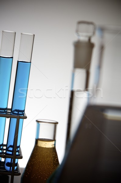 Stok fotoğraf: Kimya · laboratuvar · detay · grup · test
