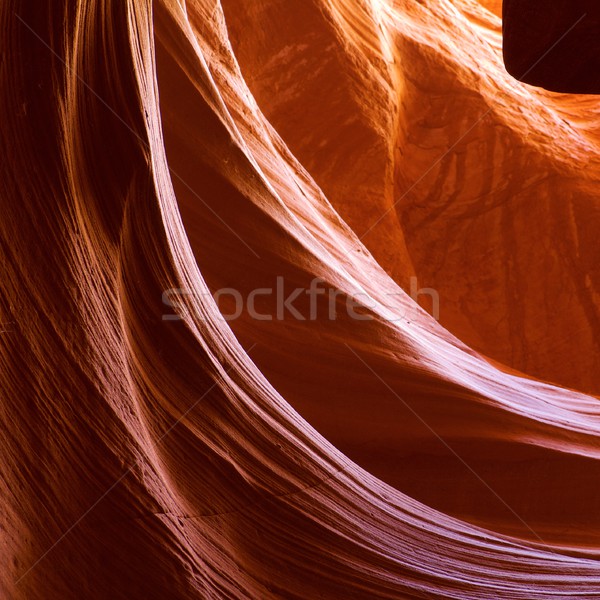 Stock fotó: Homokkő · absztrakció · falak · kanyon · USA · fal
