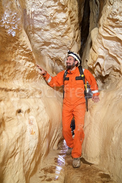 Caving in Spain Stock photo © pedrosala