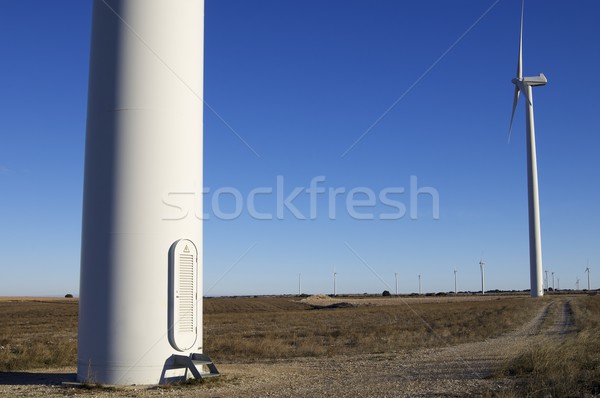 Stock foto: Gateway · Mühle · erneuerbar · elektrischen · Energie · Produktion