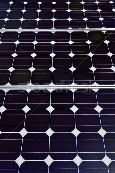Fotovoltaica painel elétrico energia produção Foto stock © pedrosala