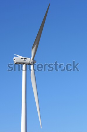 Moulin à vent détail haut énergies renouvelables production technologie [[stock_photo]] © pedrosala