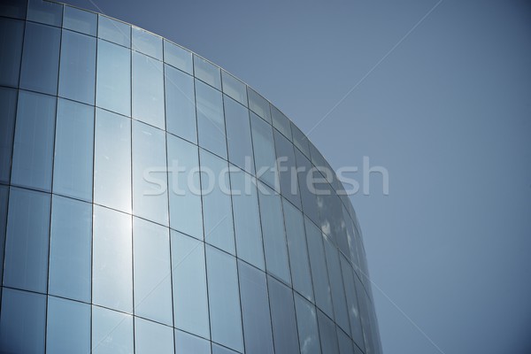 Vállalati épület üzlet iroda központ égbolt Stock fotó © pedrosala