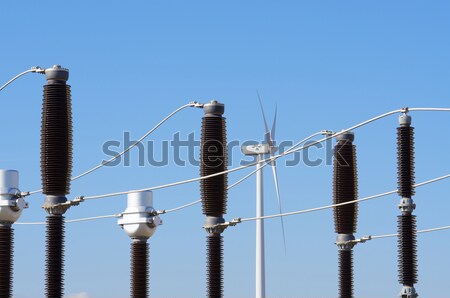 Electrical substation Stock photo © pedrosala