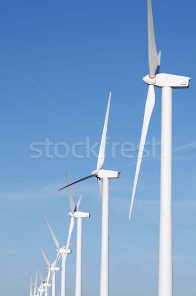 ветер энергии группа электрических власти производства Сток-фото © pedrosala