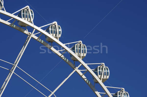 óriáskerék kék ég boldog kék minta kerék Stock fotó © pedrosala