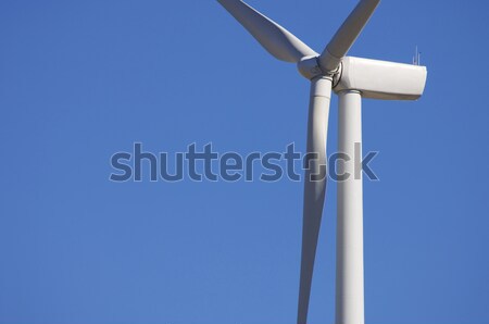 Szél energia közelkép szélmalom megújuló elektromos Stock fotó © pedrosala