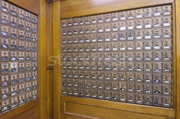 Todo post hasta oficina de correos parque nacional de yosemite California Foto stock © pedrosala