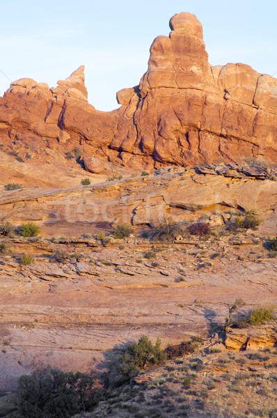 Stock photo: Rocky cliffs