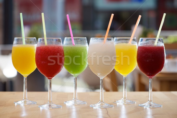 Slush drink view Stock photo © pedrosala