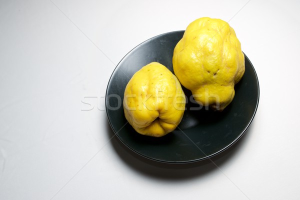 Zdjęcia stock: Pigwa · sztuk · czarny · puchar · żywności · owoców