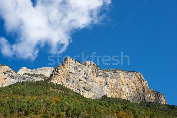 Muro valle parco natura montagna montagna Foto d'archivio © pedrosala