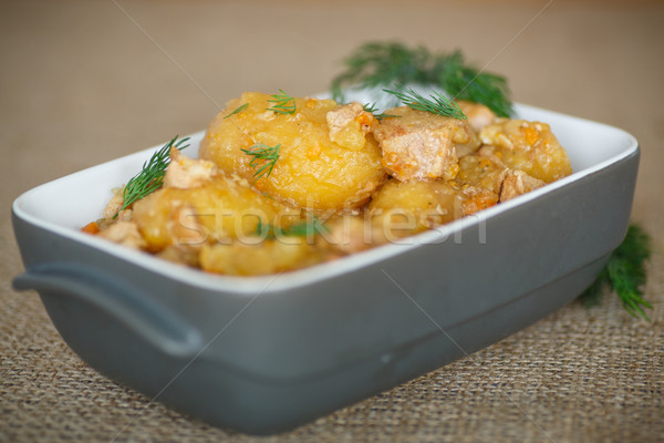 stewed potatoes Stock photo © Peredniankina