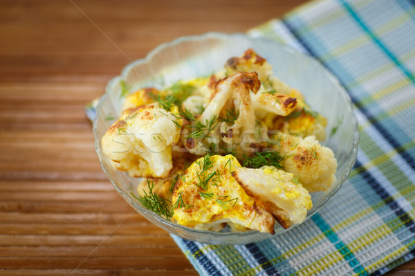 fried cauliflower Stock photo © Peredniankina