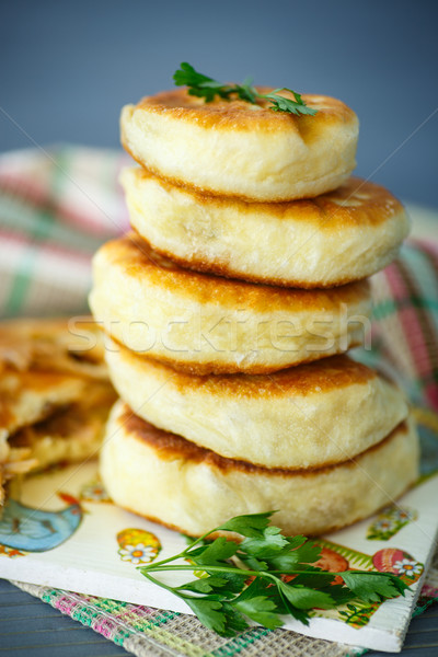 pies fried with cabbage Stock photo © Peredniankina