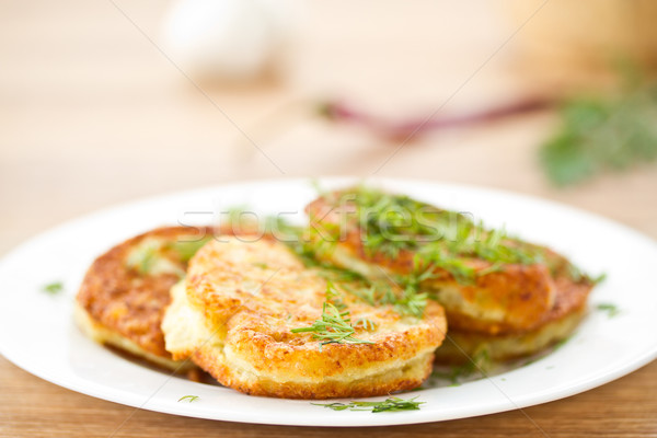 potato pancakes Stock photo © Peredniankina