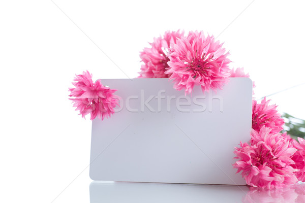 Fényes virágcsokor szeretet születésnap háttér keret Stock fotó © Peredniankina