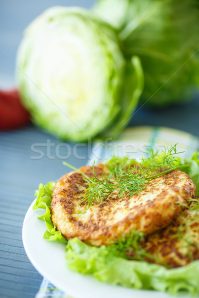 cabbage burgers Stock photo © Peredniankina