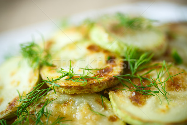 fried zucchini Stock photo © Peredniankina