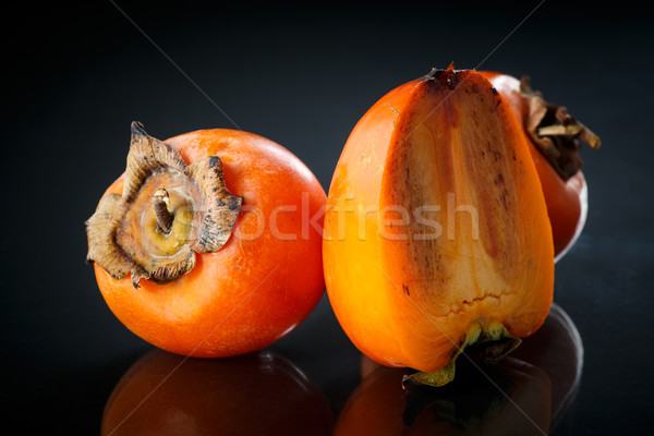 ripe persimmon Stock photo © Peredniankina
