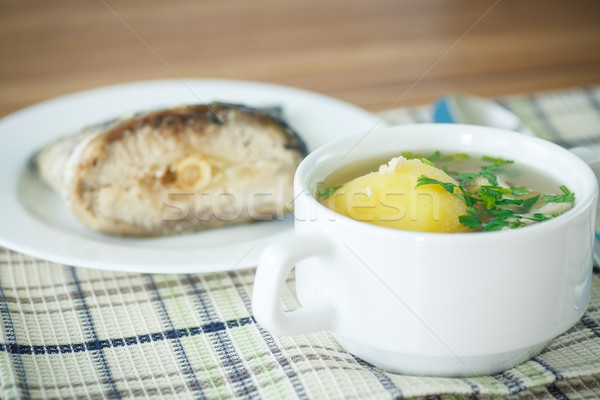 fish soup Stock photo © Peredniankina