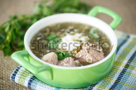 sorrel soup Stock photo © Peredniankina