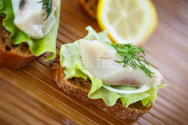 商业照片: 三明治    生菜    表    食品    面包 / sandwich salted