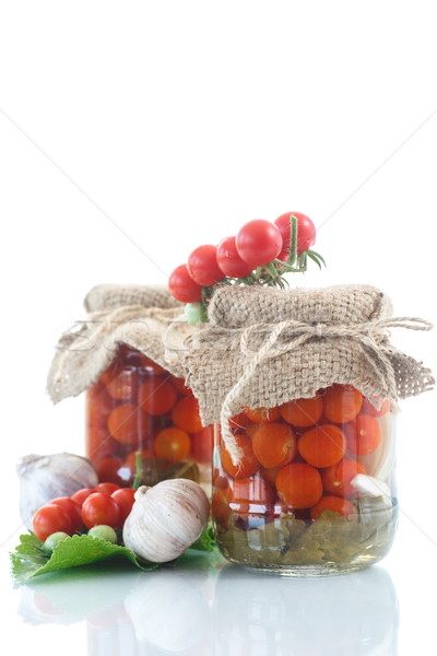 canned tomatoes Stock photo © Peredniankina