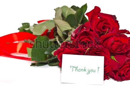 red roses Stock photo © Peredniankina