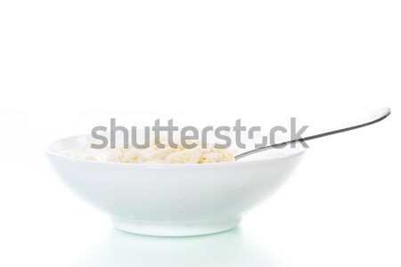 fresh homemade cheese in a bowl  Stock photo © Peredniankina