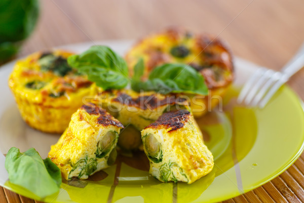 baked omelet with brussels sprouts  Stock photo © Peredniankina