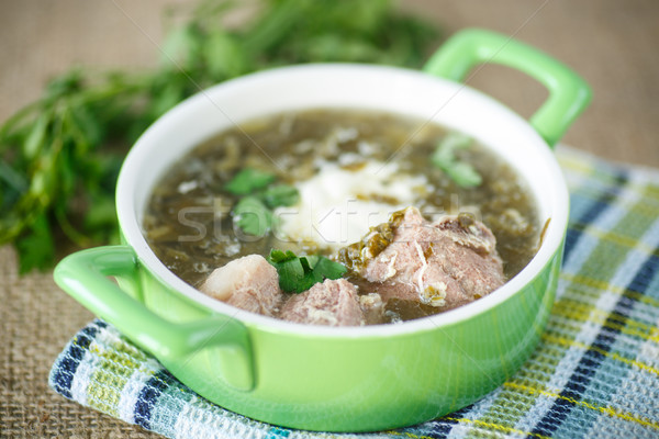 sorrel soup Stock photo © Peredniankina