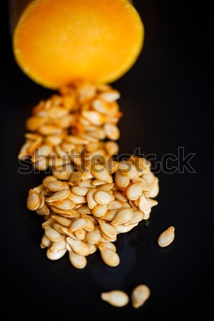 unpeeled pumpkin seeds Stock photo © Peredniankina