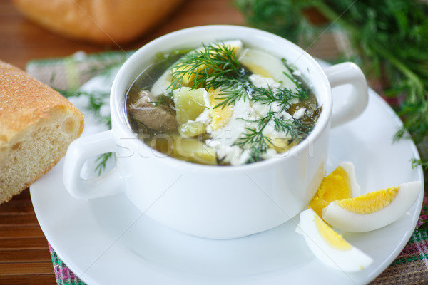 sorrel soup Stock photo © Peredniankina