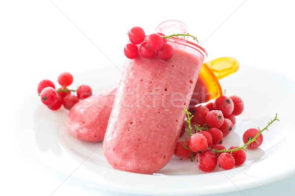 delicious homemade berry ice cream  Stock photo © Peredniankina