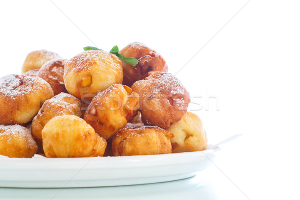 fried cottage cheese balls Stock photo © Peredniankina