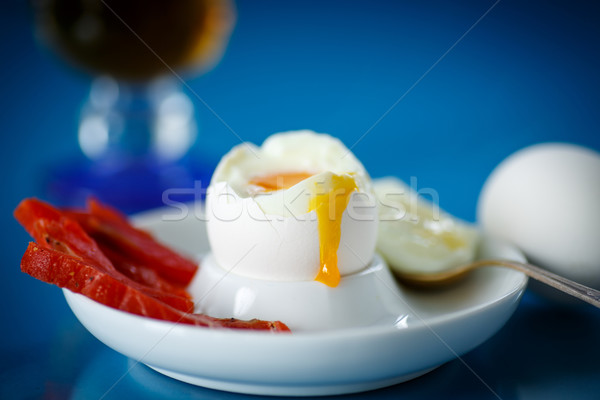 boiled egg Stock photo © Peredniankina