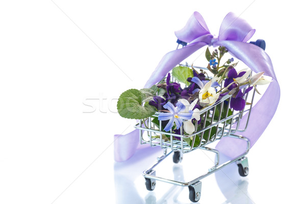 beautiful bouquet of spring flowers Stock photo © Peredniankina