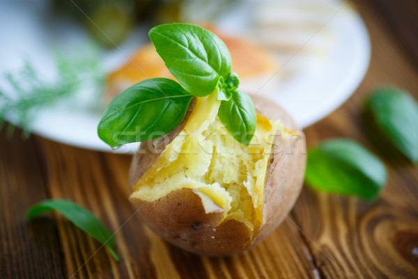 potatoes boiled in their skins Stock photo © Peredniankina