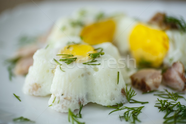 eggs steamed Stock photo © Peredniankina